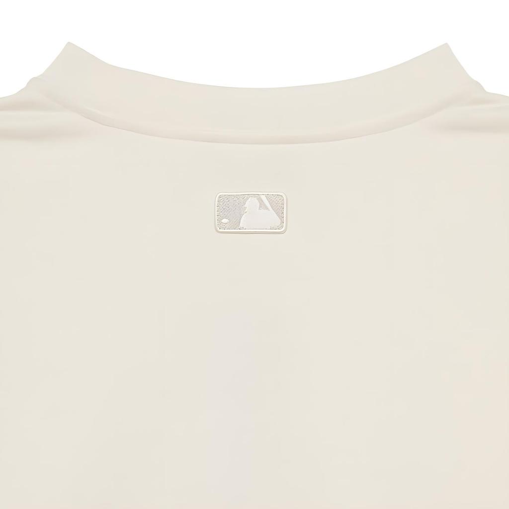 New MLB LIKE Series New York Yankees Sweatshirt Unisex Cream 3AMTL1034-50CRS