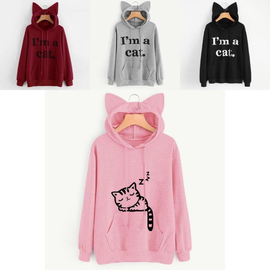 Streetwear Hoodie For Women With Letter Pattern And Cotton Blend For Casual Fall Fashion
