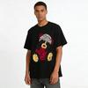 Cute Bear Letter Print Casual Tshirt Trendy Loose Breathable Daily Top For Men And Women Pure cotton T-shirt