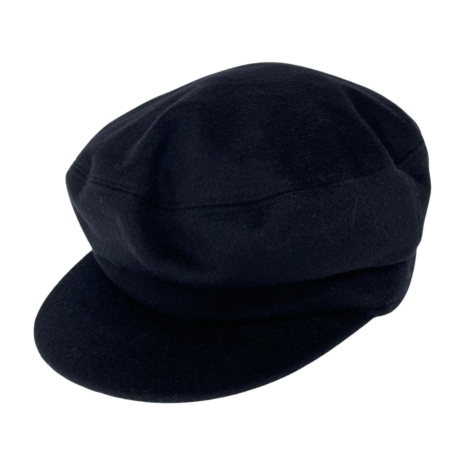 Used KIJIMA TAKAYUKI EW- 015A Cashmere blend casquette size2/Black