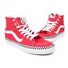 Vans SK8 Hi Check Foxing - Racing Red VN0A38GEVS5