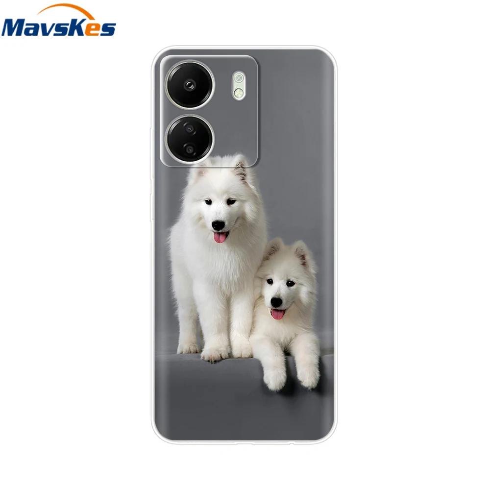 For Xiaomi Poco C65 Cases For Xiaomi Poco C65 Fashion Clear Soft Silicone Phone Cases TPU Fundas for PocoC65 c 65 Coque Bumper