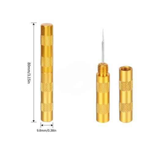 Airbrush Cleaner for Spray Guns, Cleaning Set, 11-Piece Needle & Brush Set, Maintenance Set, Airbrush Accessories, Cleaning Needles, Repair Tool Kit
