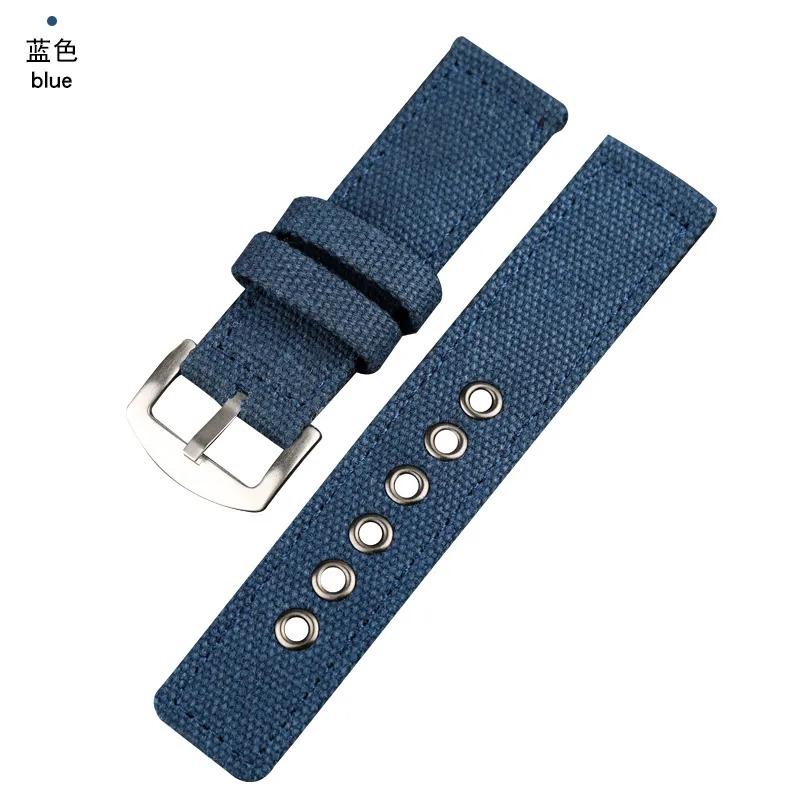 Dvojité plátno pro Apple Watch S10 řemínek – zesílený zelený černý modrý pánský náramek odolného stylu pro iWatch 10/9/8/7/6/5/4/3/2/1/se/ultra/ultra2 49 mm