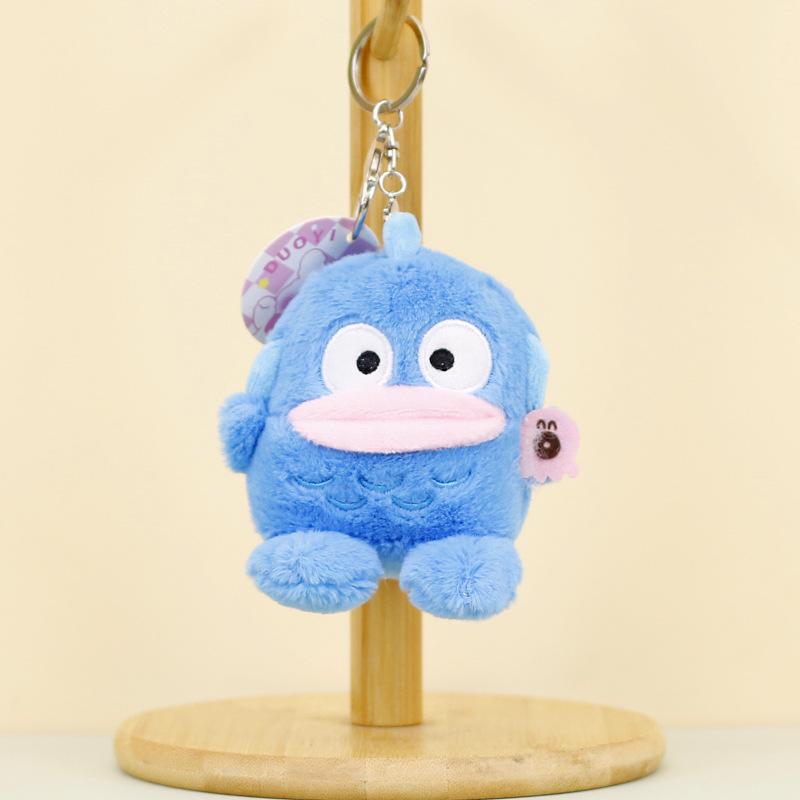 

Плюшева риба-клоун Чарівний брелок М який мультяшний русалка-монстр пара Шарм для сумки Blue Mermaid