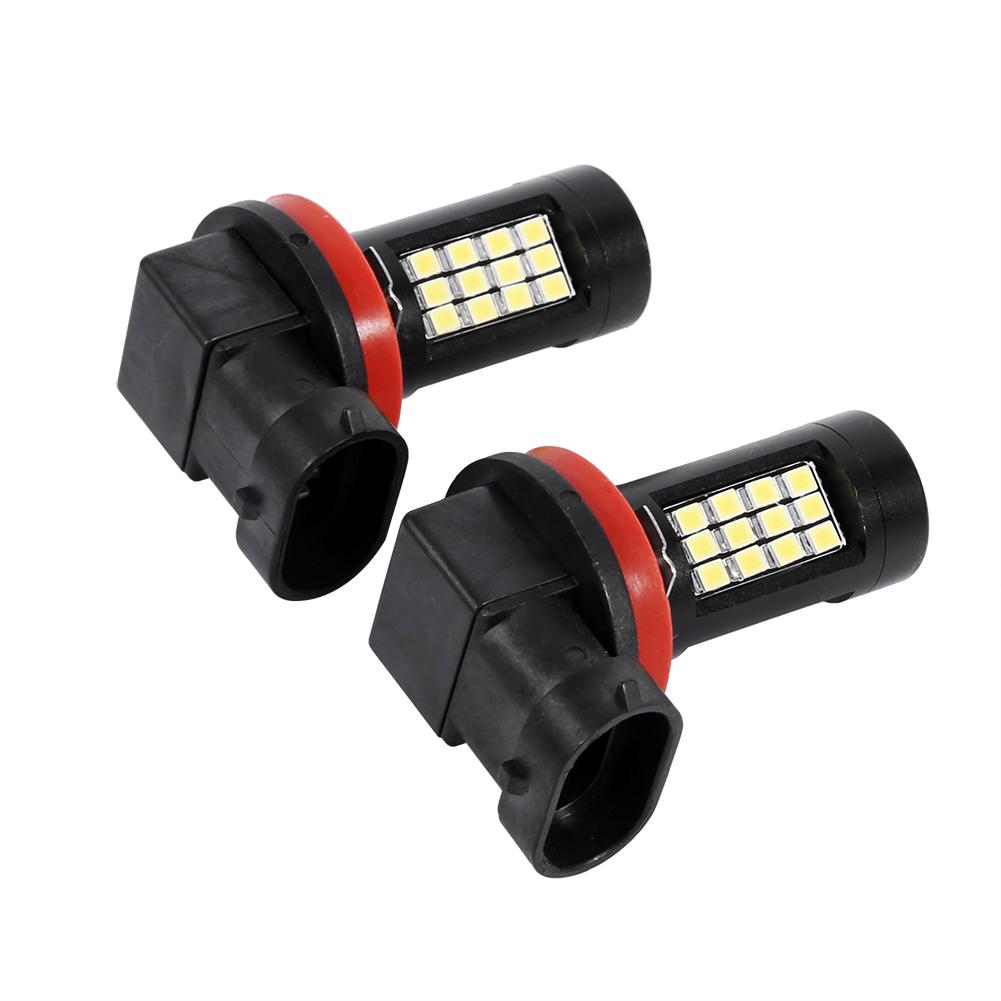 2x H11 H8 42 SMD LED White 2835 Canbus Error Free Headlight Fog Light Bulb