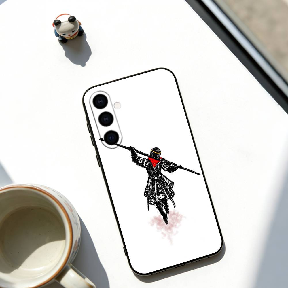 

The Monkey King Phone Case Black Silicone Soft For Samsung Galaxy A73,A72,A71,A70,A53,A52,A51 Samsung a31