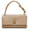 Dual Gold Hardware Lock Closure Design Leather Mini Handbag Women Handbags Camel 2F4HSH010H04-230