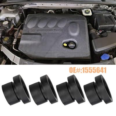 4ks Tdci Diesel Motor Horní kryt Průchodka Gumové pouzdro nárazníku Kapota pro Ford Mondeo Mk4 4 Focus 2 Mk2 C Max Galaxy S Max