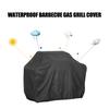 BBQ Grill Cover Barbecue Gas Grill Cover 210D Waterproof Hvy Duty   Resistant Dust-Proof Charcoal Electric Grill Cover