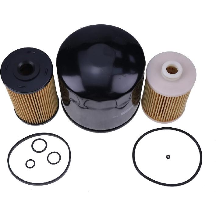 Solarhome Fuel Oil Filter Kit 8-98147-525-0 8-98165-375-0 8-98147-570-0 2-90654-800-0 Compatible with ISUZU NPR-HD NRR NQR 2011-1015