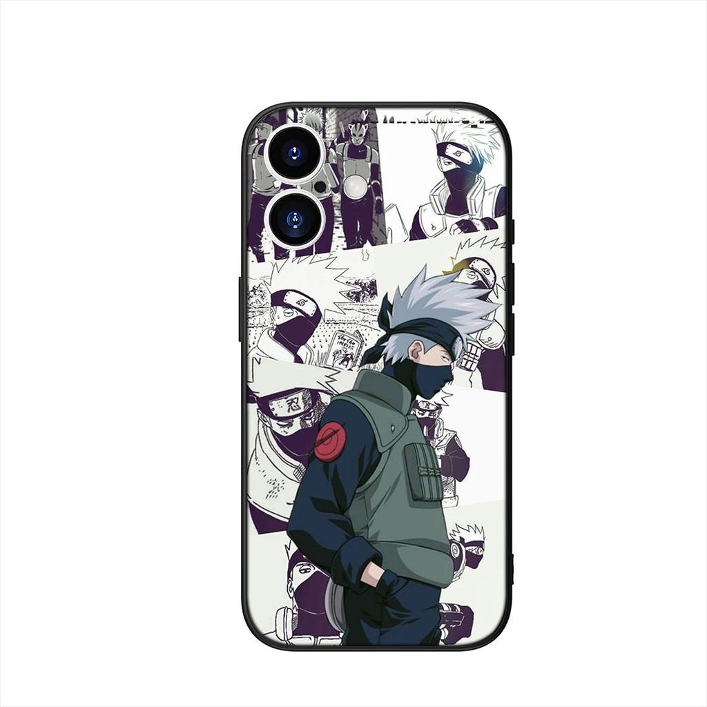 Kakashi Narutos Itachi Uchiha Phone Cover Case for Apple iPhone 16 15 14 Plus 13 12 Mini 17 Pro Max + 16E Air 16+ ProMax Casing
