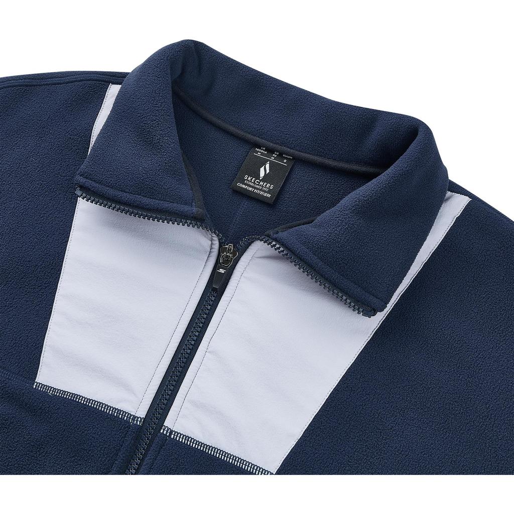Skechers Vintage Sports Zip-Up Jacket Women Jackets Navy-Blue P424W125-002Z