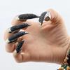 Jewelry Nail Eagle Claw Ring Black Color Punk Rock Rings Fashion Punk Finger Rings  Halloween Party