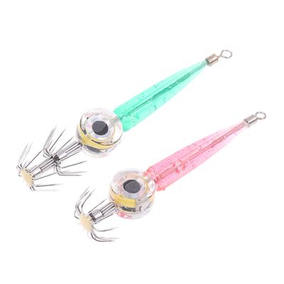 פיתיונות דיג אור LED זוהרים לים עמוק דיונון דיונון קרס פיתיון כלי דיג לדייג בים אביזר לדייג פידר