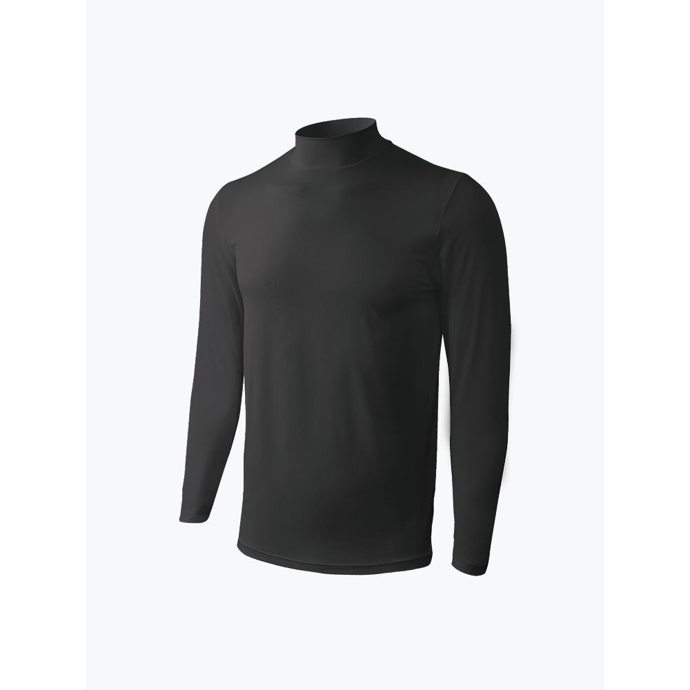 

Daiso [Uv Protection Up To 99 ] Uv Protection HaLf Neck Base Layer For Men M L bLack