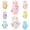 Sanrio Girly Bunny Ear Soft Plush Toy Pendant My Sweet Piano Melody Kuromi Cogimyun KT Plush Doll Keychain Cartoon Plushie Toy