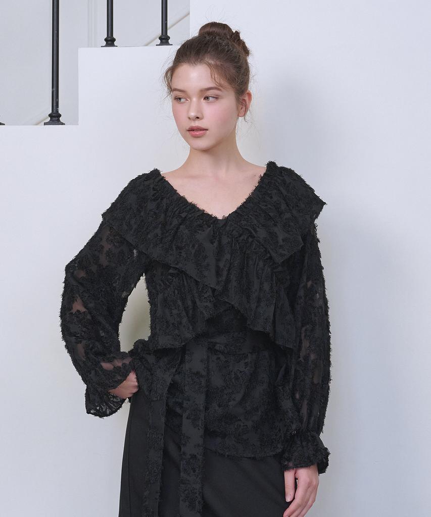 MICANE Kerry Hairy Strap Blouse