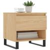 Coffee Tables 2 Pcs Sonoma Oak 50 X 46 X 50 Cm Engineered Wood
