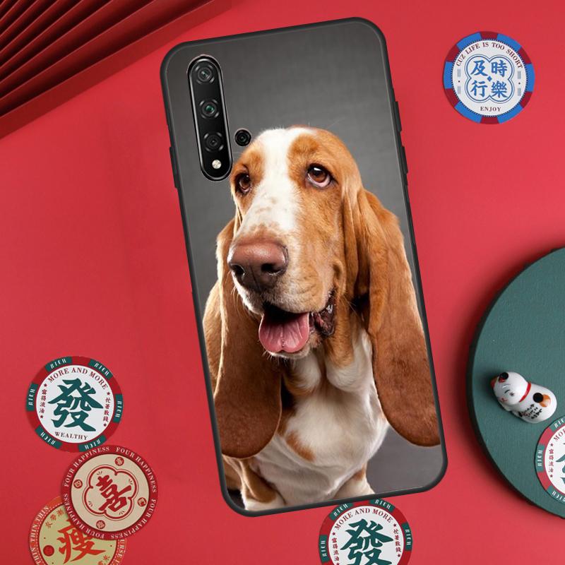 Basset Hound Dog For Huawei Nova Y60 Y70 Y90 Y72 Y73 Y61 Y91 7i 8i 11i 12i 12s 9 10 SE P20 P30 P40 Lite Case