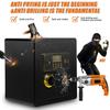 40cm Large Home Safe Anti-theft Fireproof Safe Home Document Safe Box Jewelry Deposit Safe Box Digital Security Home Safe