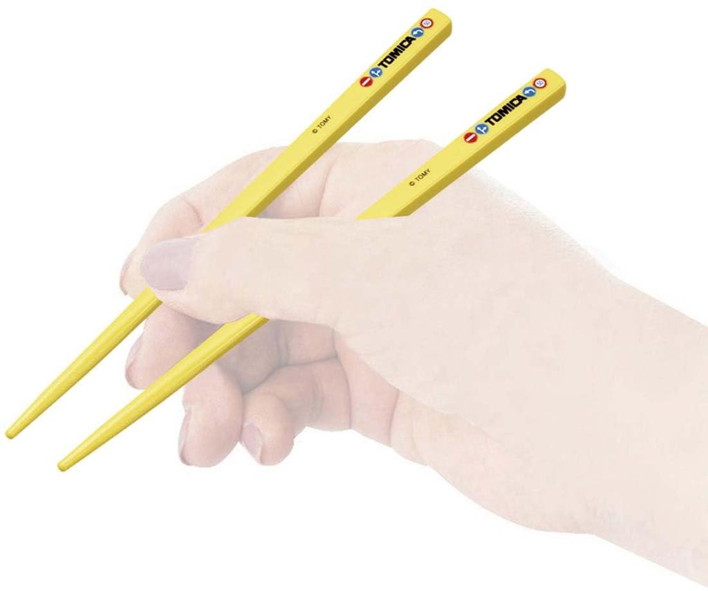Skater Chopsticks and Chopstick Case for Lunch Sliding Made In for Tomica 24 Children's Set, 16.5cm, Boxes, Antibacterial, Easy-Opening Design, Japan,