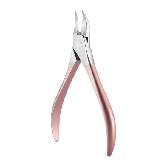 Nippers, Nail Clippers, Nipper Type Nail Clippers, Diagonal Blade, For Both Hands and Hands, Suitable for Ingrown Nails/Thick Nails/Ingrown Nails,