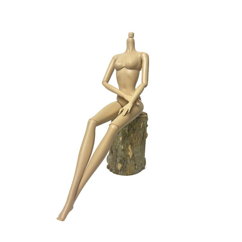Supermodel 30Cm Doll Body Toys 1/6 Doll Joints Vegan Toys Accessories And 1/6 Doll Feathers Fringe Dress Children Play House Toy