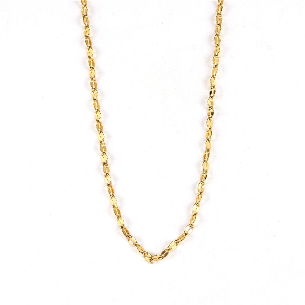 Trendy Stainless Steel O-Chain Necklace with DIY Pendant Options