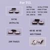 5PCS USB Charge Port Jack For TCL 10 Plus 10L 10SE 20 5G 20 Pro Se XE 20L 20R 20Y 30 40 405 408 Dock Connector Charging Socket