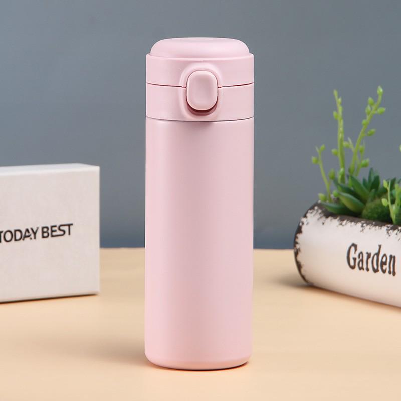 

Изолированная дорожная кружка из нержавеющей стали 304 с откидной крышкой - Портативный и стильный подарок для мужчин, женщин и студентов 420ml