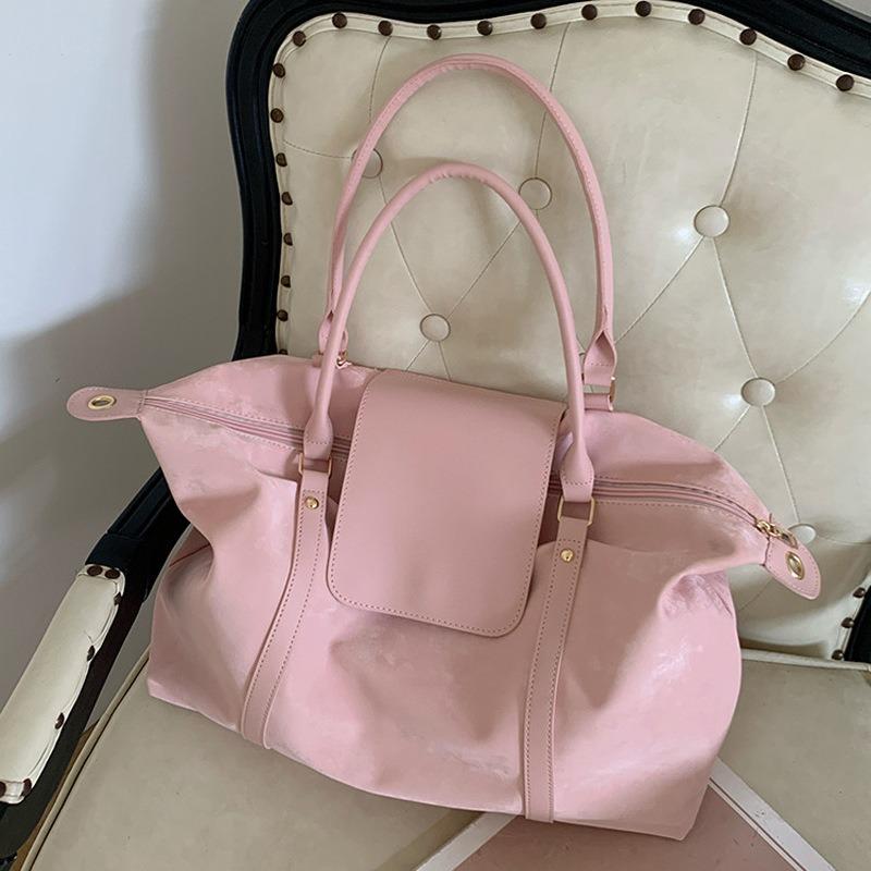 New short-distance lightweight travel bag women's large-capacity business travel storage luggage bag portable messenger bag fitness bag