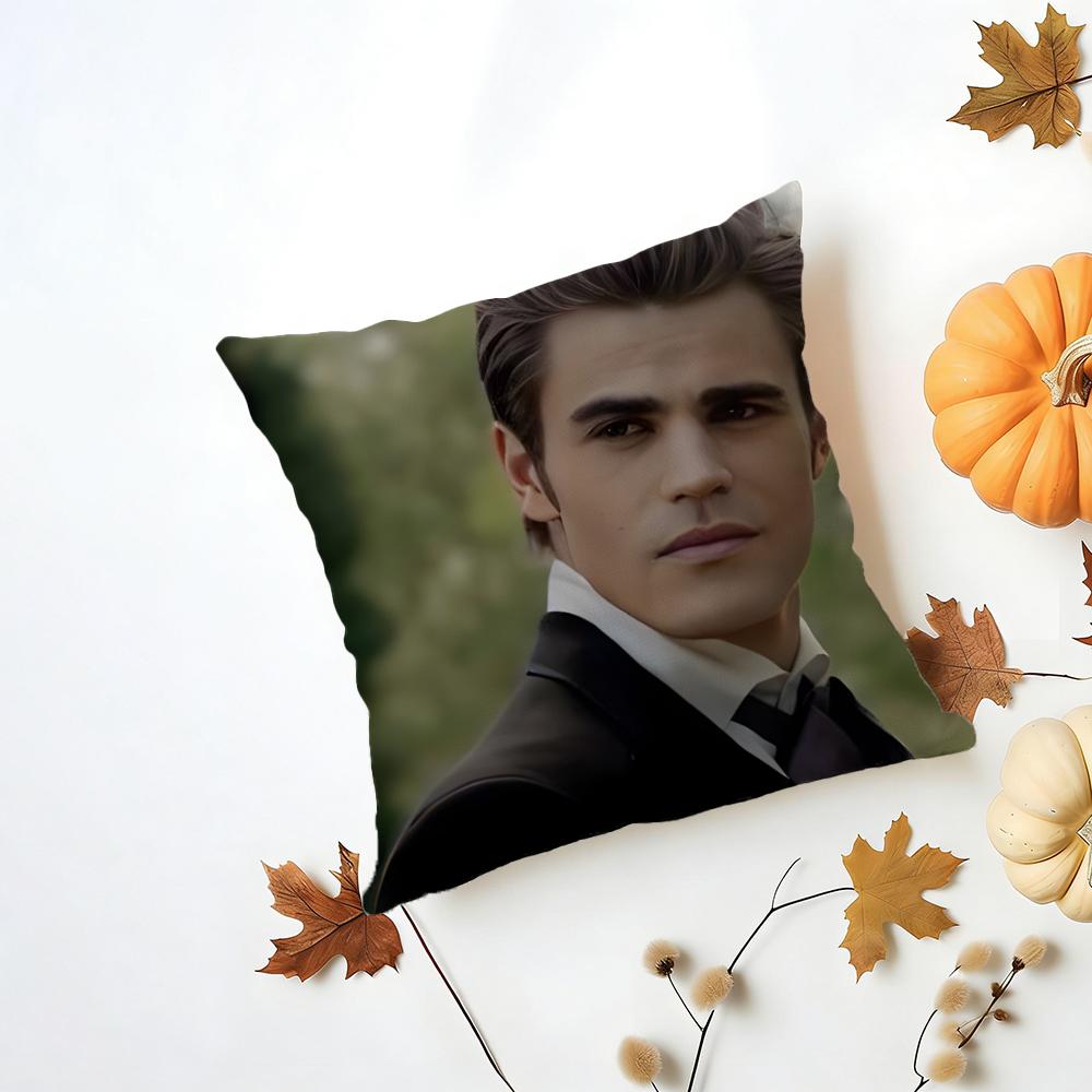 SStefan Salvatore Cushion Cover Washable Linen Pillowcase Soft for Daily Sofa Bed Home Room Decor