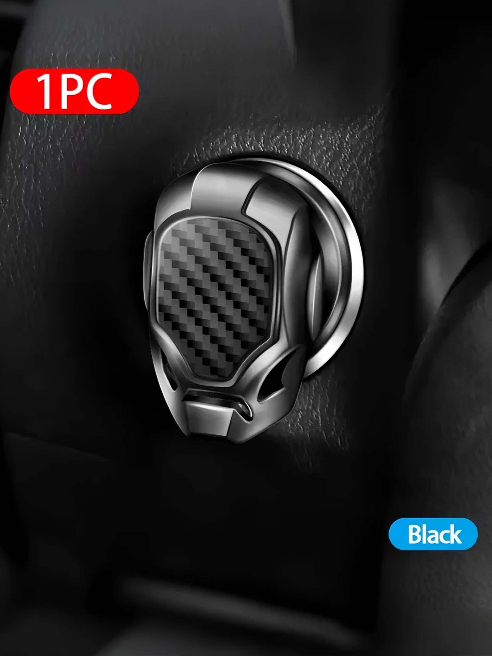 One-button start key decoration switch button cover inside the car