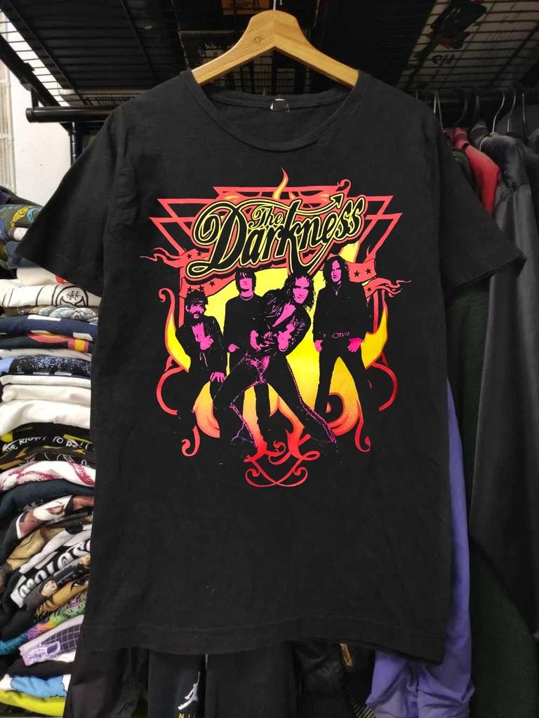 Maglietta in Cotone Banda The Darkness Unisex Concerto S a 5XL