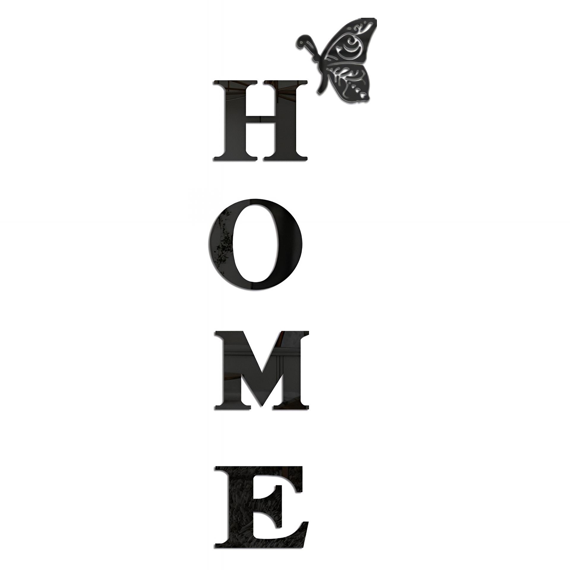 

Ексклюзивний дзеркальний акриловий настінний стікер-метелик своїми руками для декору дому 80*27CM 40G