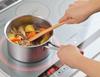 Yoshikawa 18cm Saucepan with Flame COOK Made in YJ3695 2.3L Lid, IH/Direct Compatible, CHEF, Tsubame-Sanjo, Japan,
