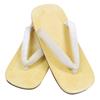 Kyoetsu Men's Geta Sandals with Heimiron Straps (M (26cm), White)