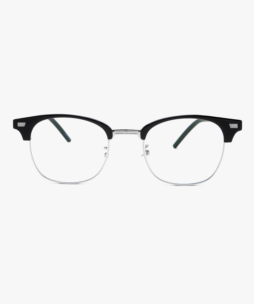 Likkeullou Rc E386 Black Silver Glasses