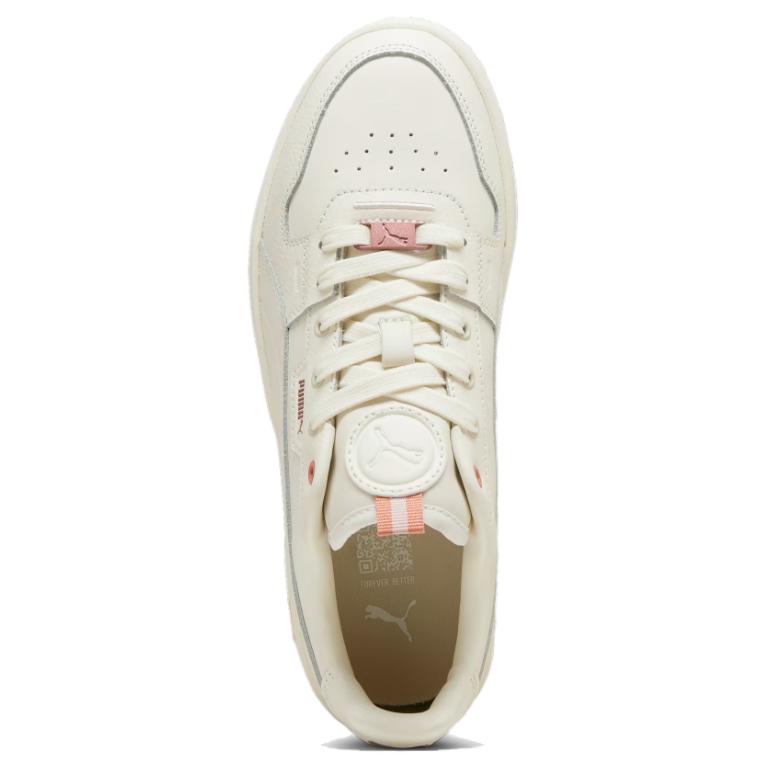 New PUMA Carina Street Low Top Skateboard Shoes Women's Ivory White 397487-03