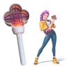 .. K-Pop Huntrix Lightstick Dämonenjäger Zoey Cosplay