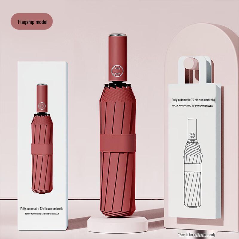 Automatic Folding UV Protection Sun and Rain Umbrella