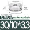 Dual-Sided Flat Timing Pulley: 5M50 Teeth, Width Options 11/16/21/27AF, Bore Size 8-30.
