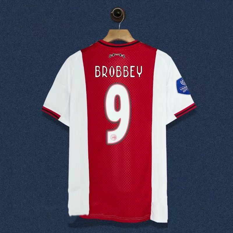 2526 Rome Star Ajax Home & Away Numbered Thai Version Football Jersey