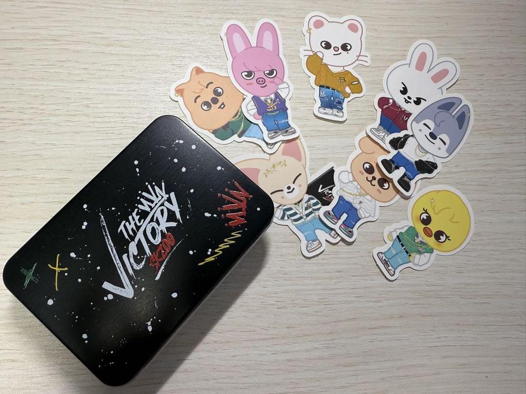 [USED] Official Korean Stray Kids SKZOO Sticker Set