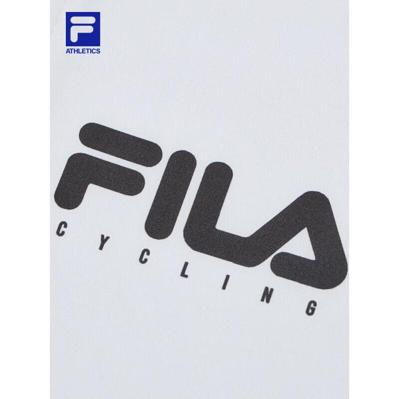 FILA Women's 2025 Spring Color-Block Slim-Fit Knit Cycling Jacket