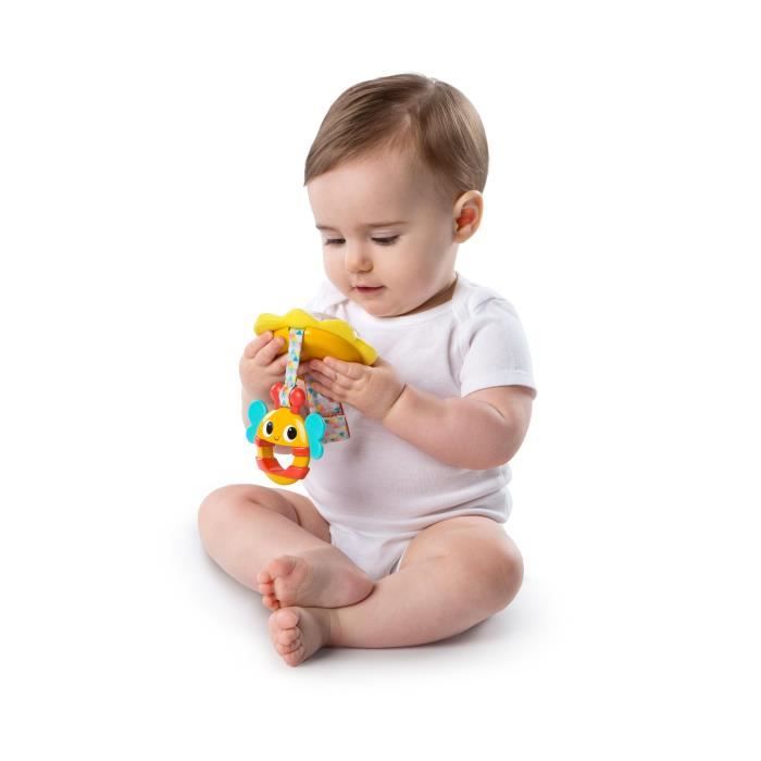 BRIGHT STARTS Jouet D'activités Spin & Rattle Bee