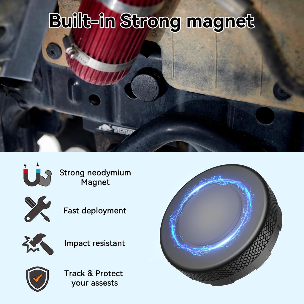 Waterproof AirTag Magnetic Holder for Apple AirTag Case | Strong