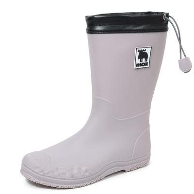 U Portable Rain Boots for Women and Light Includes Shoe Bag and Original Insole Packable, Foldable, Juniors, Gray, 25cm,