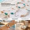 Shell Crushed Stone Imitation Pearl Star Conch Bracelets For Women Men Boho Starfish Bangle Ocean Beach Vacation Summer Jewelry